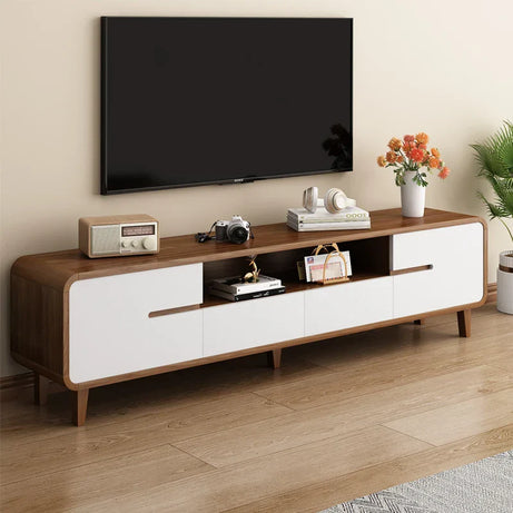 Modern Light Wood TV Stand